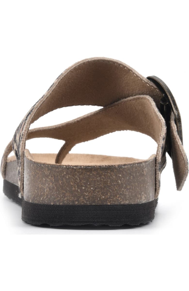 White Mountain Footwear Harley Buckled Footbed Sandal, Main, color,