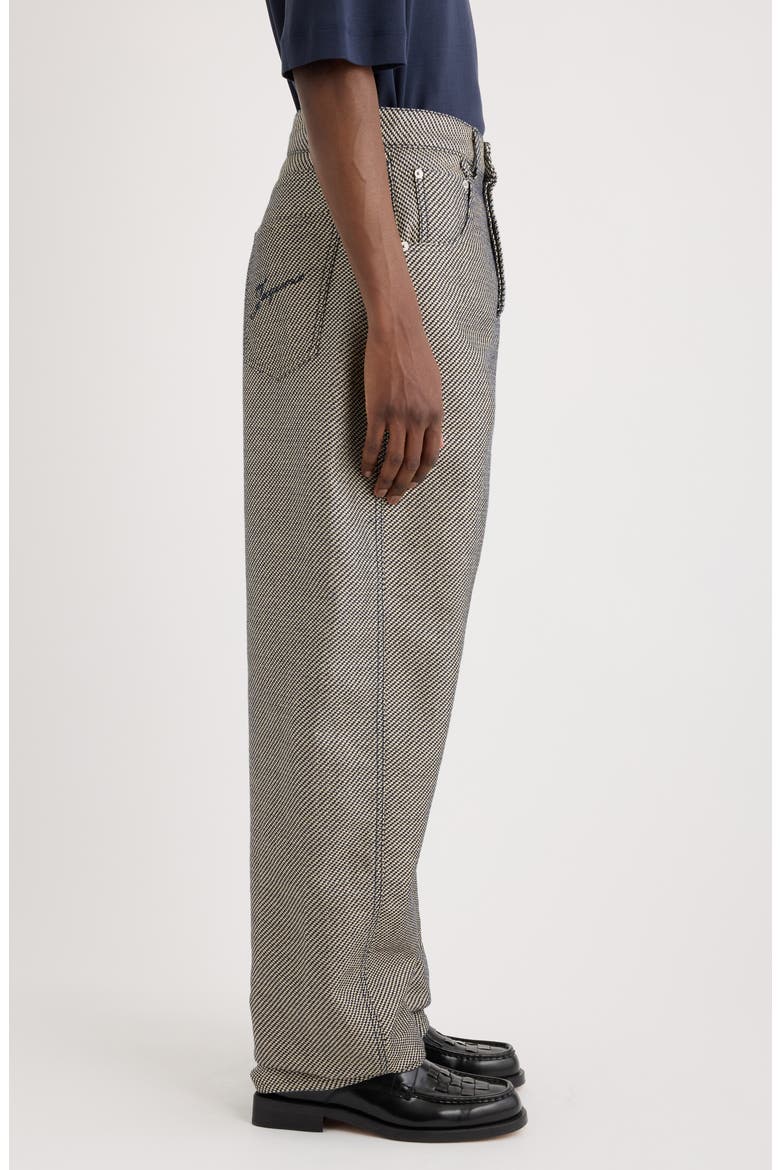 Le de-Nîmes Miranda Curved Jeans, Alternate, color, NAVY