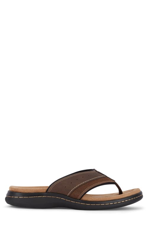 Dockers Mens Laguna Casual Flip-flop Sandal Shoe In Briar