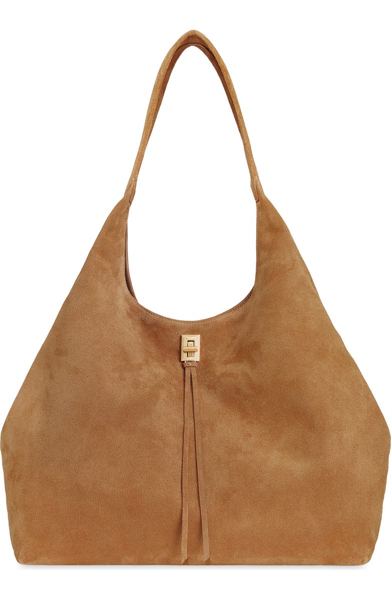 Rebecca Minkoff Darren Signature Leather Carryall Bag, Main, color,