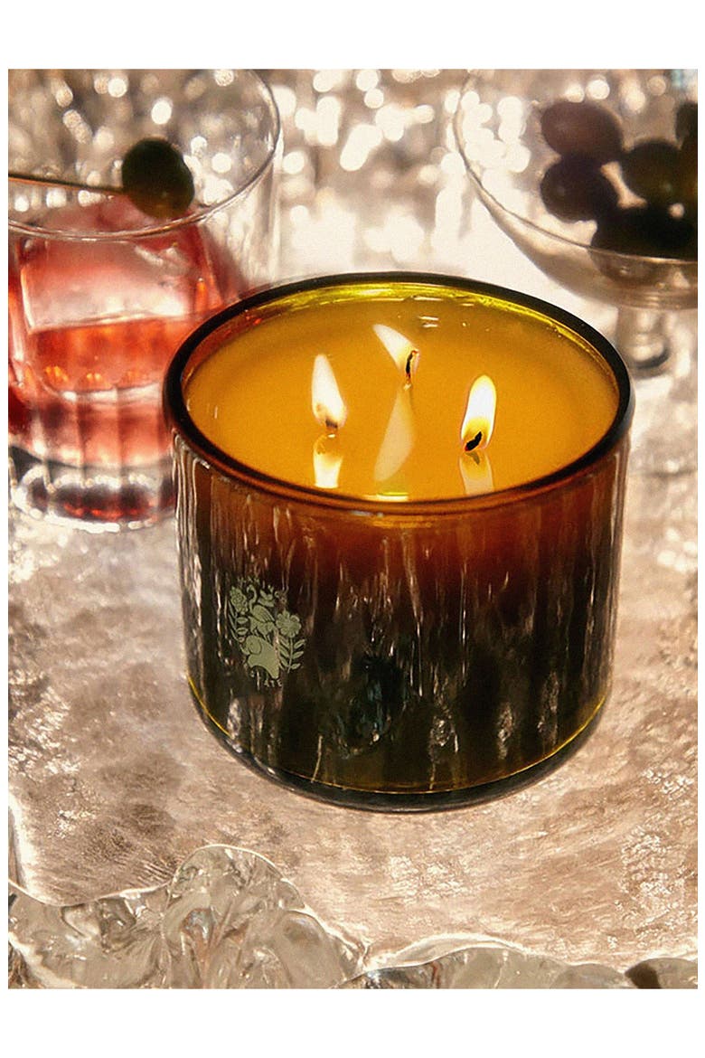 Night Blooming Jasmine & Damask Rose XL Candle, Alternate, color, GREEN