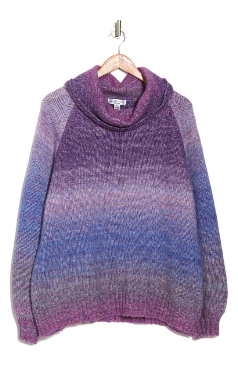 Single Thread Cowl Neck Ombré Sweater | Nordstromrack