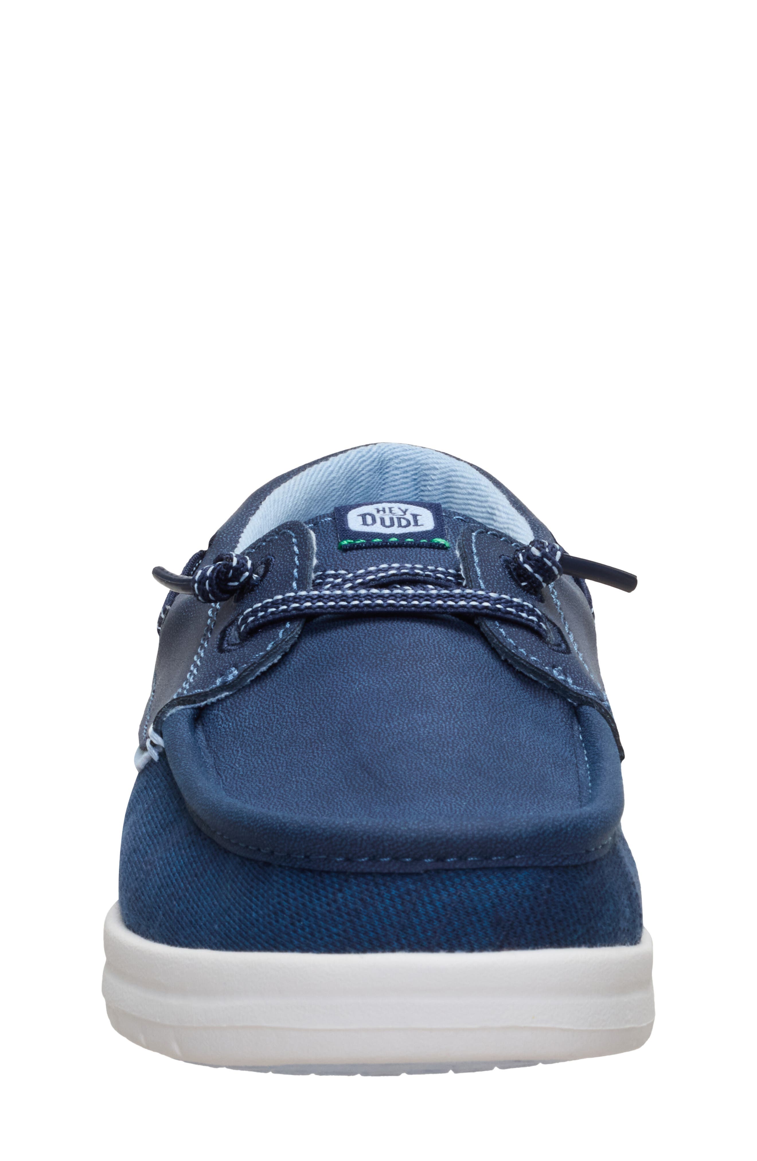 Kids' Wells Slip On Boat Shoe, Alternate, color, NAVY