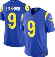 Nike Men's Nike Matthew Stafford Royal Los Angeles Rams Team Vapor F.U.S.E. Stitched Limited Jersey