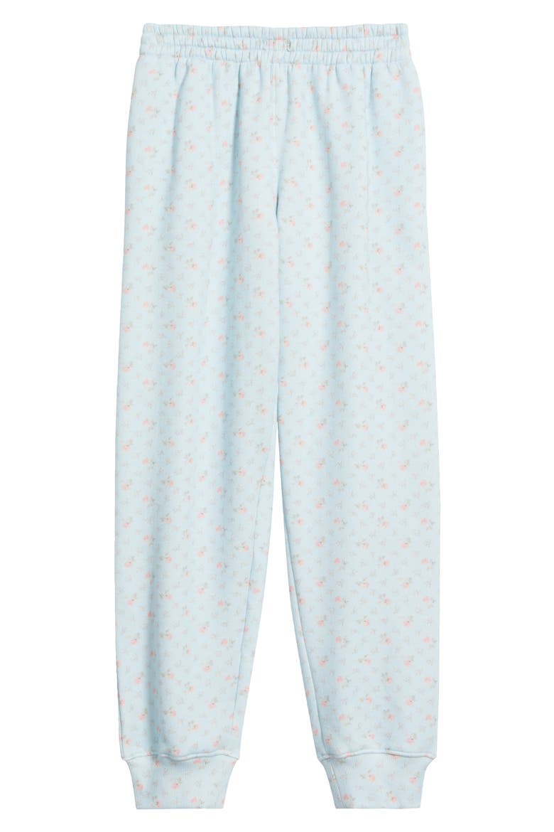 Kids' Zena Ditsy Floral Sweatpants, Main, color, CHAPPARAL BLUE