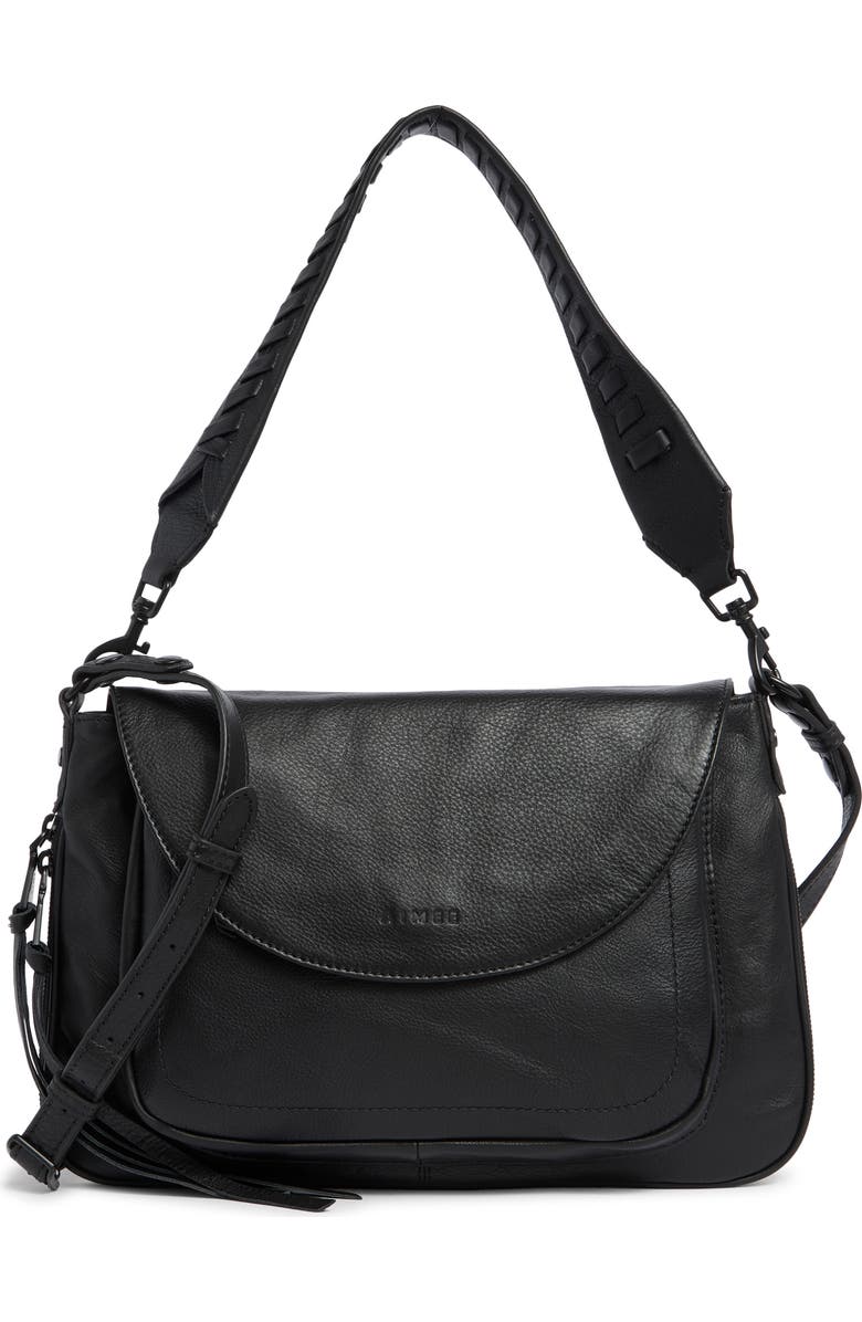 AIMEE Ripley Convertible Crossbody Bag, Main, color, Black W Black