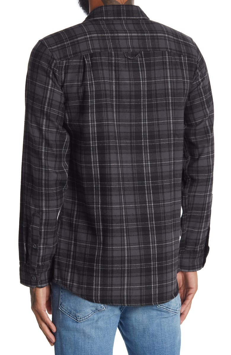 BURNSIDE Flannel Shirt, Alternate, color,