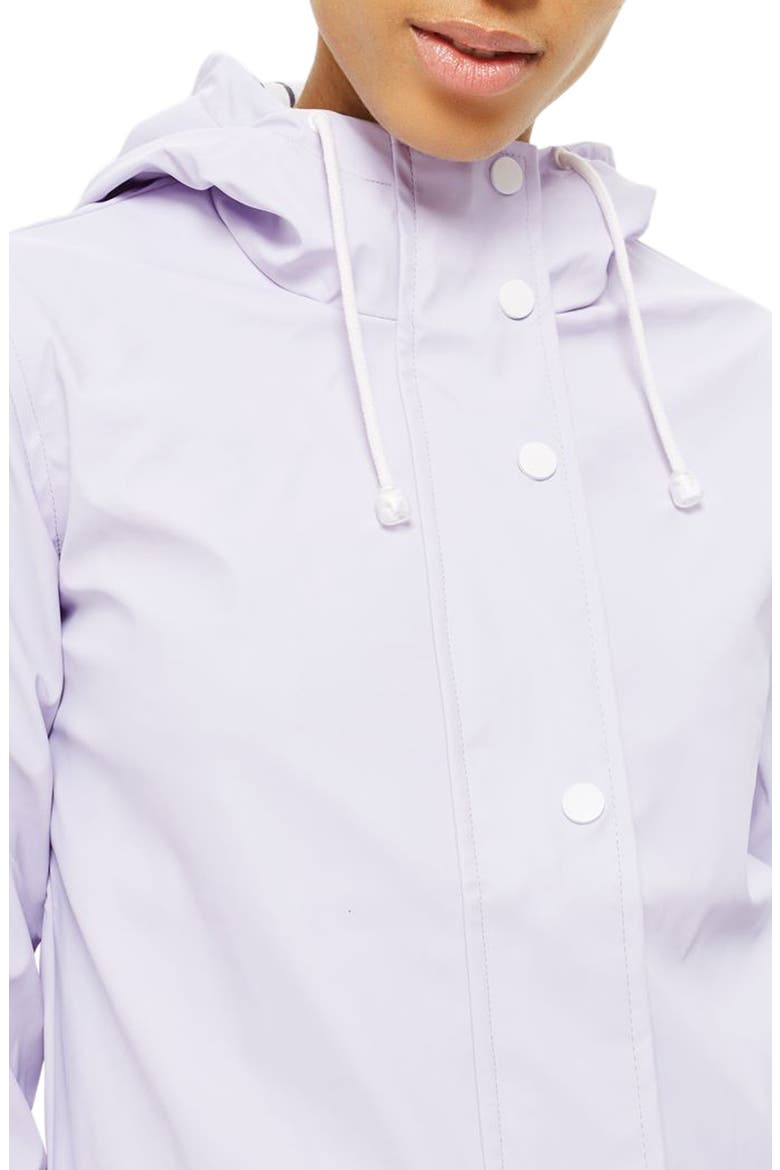 Maisie Rain Mac Jacket, Main, color, LILAC