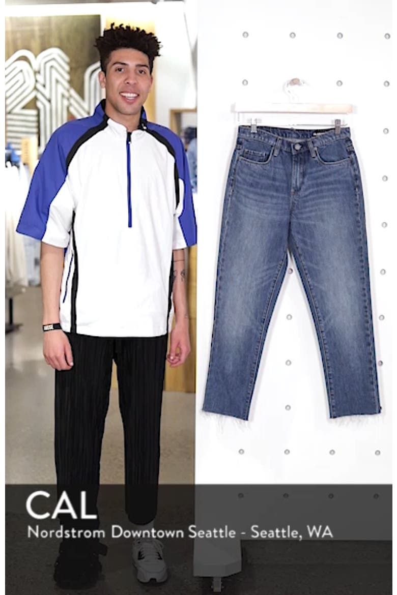 The Madison Straight Leg Crop Jeans video