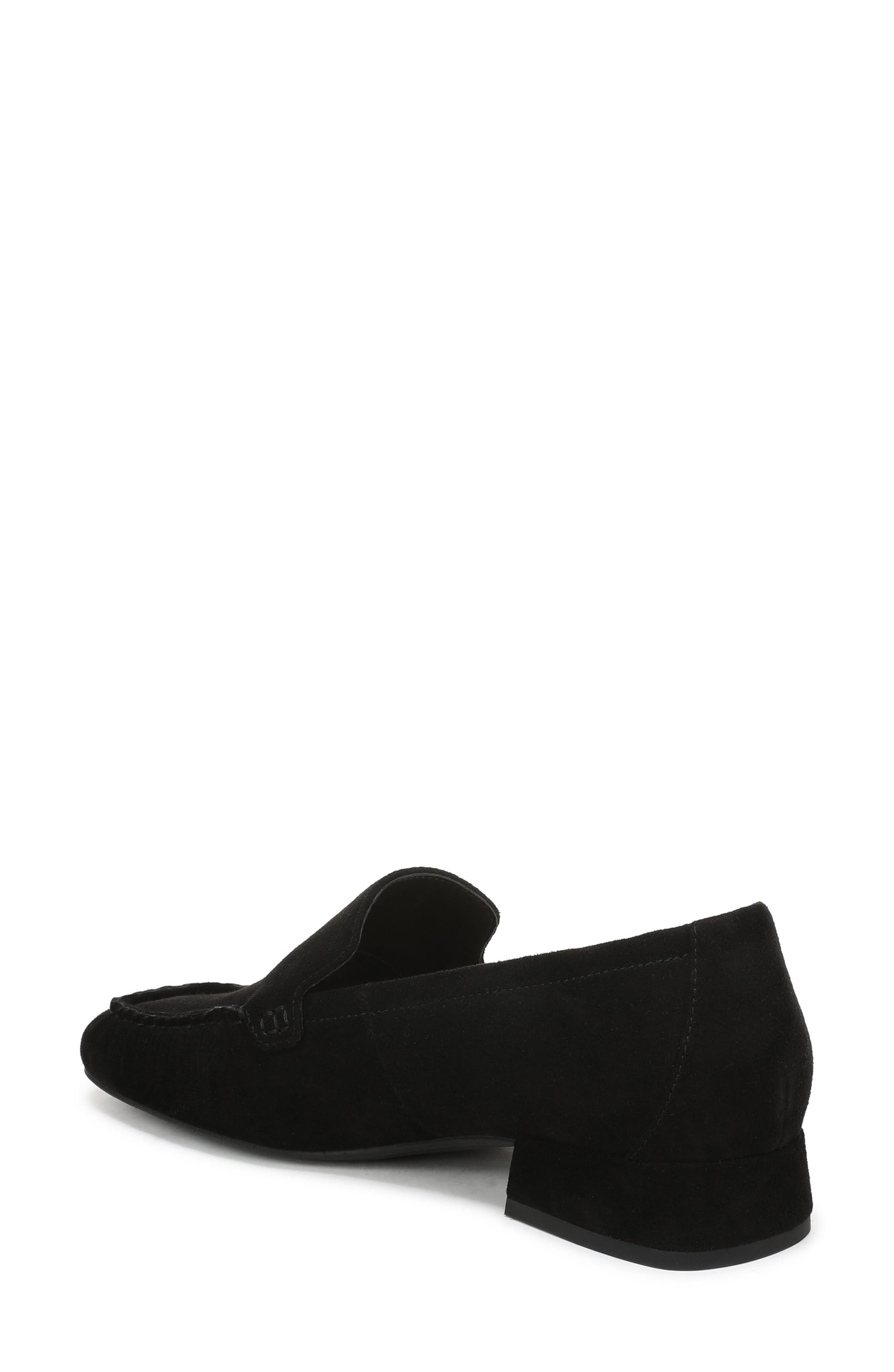 Pilar Loafer, Alternate, color, BLACK SUEDE