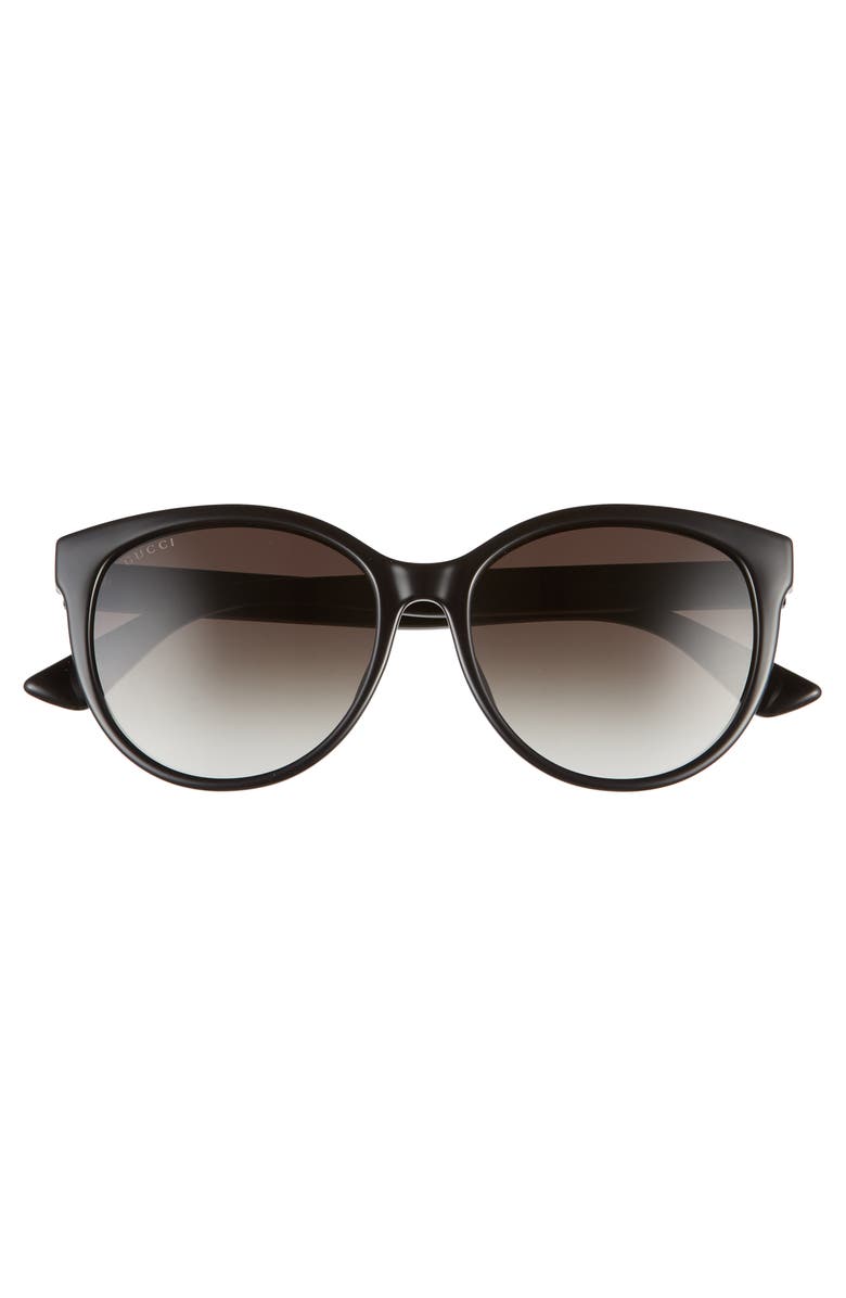 Gucci 56mm Gradient Cat Eye Sunglasses, Main, color, 