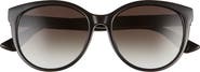Gucci 56mm Gradient Cat Eye Sunglasses