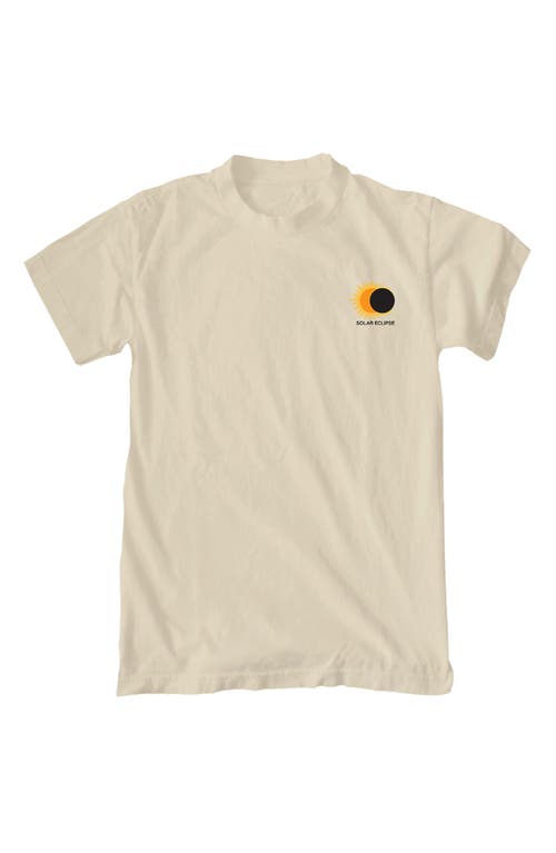 Riot Society Solar Eclipse Graphic T-shirt In Cream