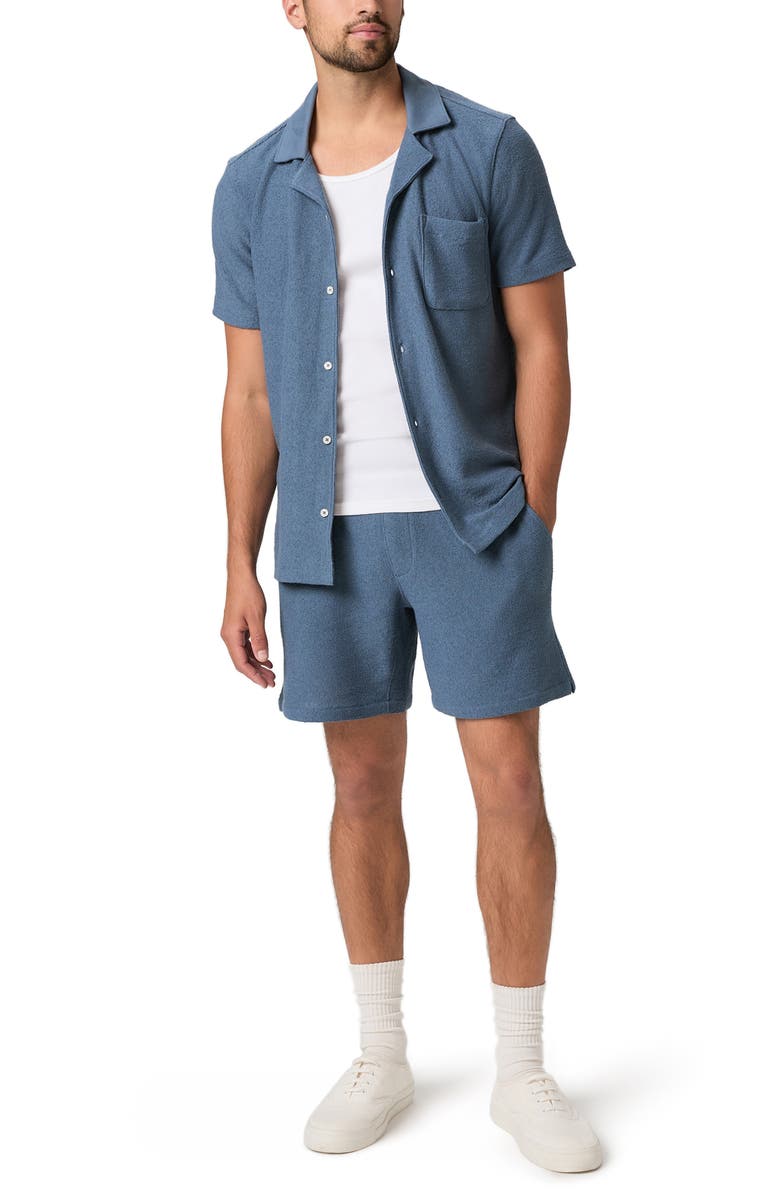 PAIGE Elijah Pull-On Terry Cloth Shorts, Alternate, color, 