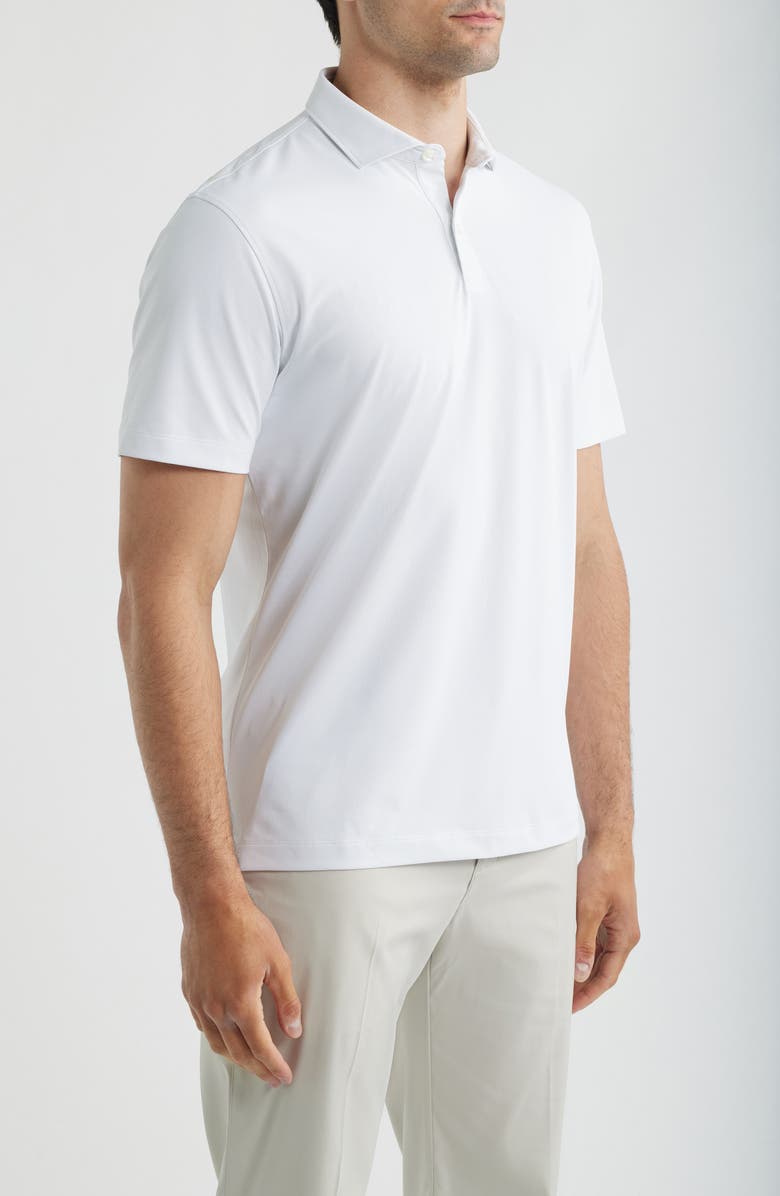 johnnie-O Solid Mesh Performance Jersey Polo, Alternate, color,