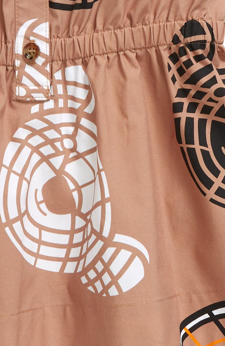 Burberry Tammy Bears Cotton Dress & Bloomers, Alternate, color, 