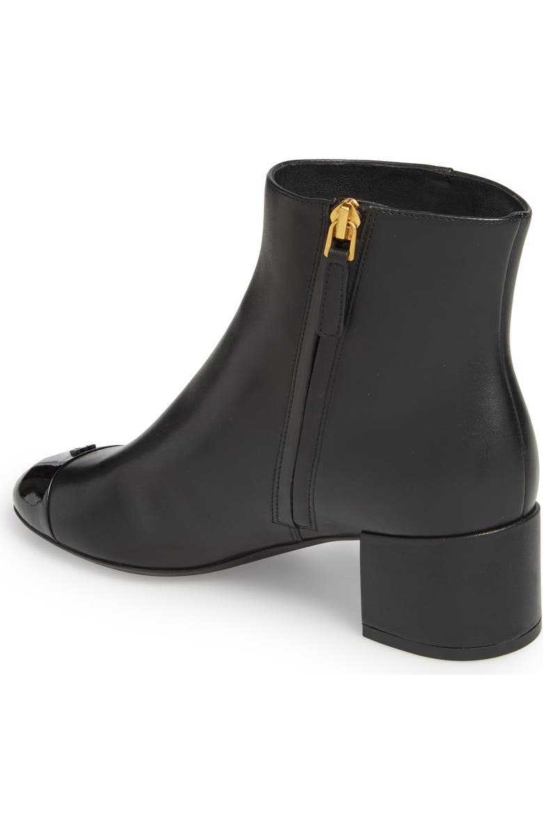 Tory Burch Shelby Cap Toe Bootie, Alternate, color,