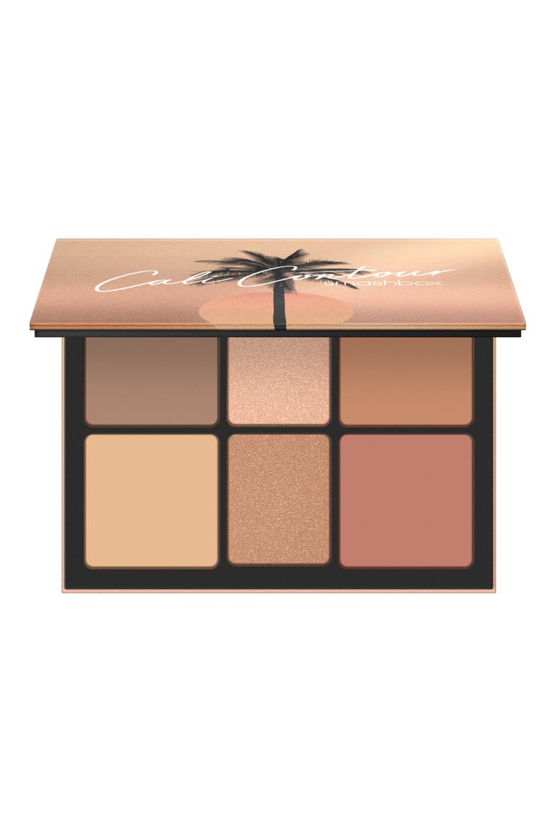 Cali Contour Blush, Highlighter & Bronzer Face Palette, Main, color, LIGHT MEDIUM