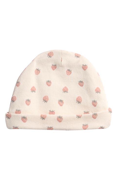 Strawberry Strech Cotton Cap (Baby)