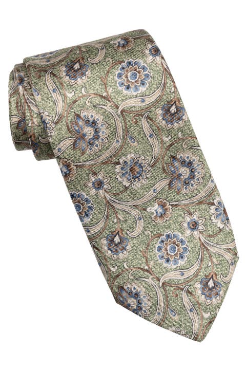 Niccolò - Printed Silk Tie for Men