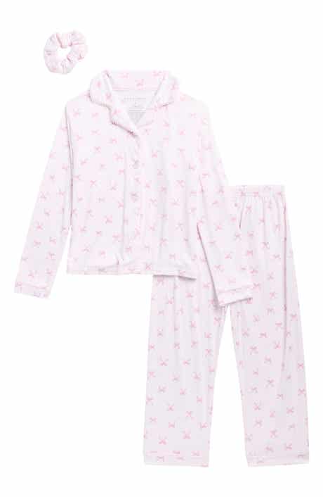 Kids' 3-Piece Pajamas & Scrunchie Set