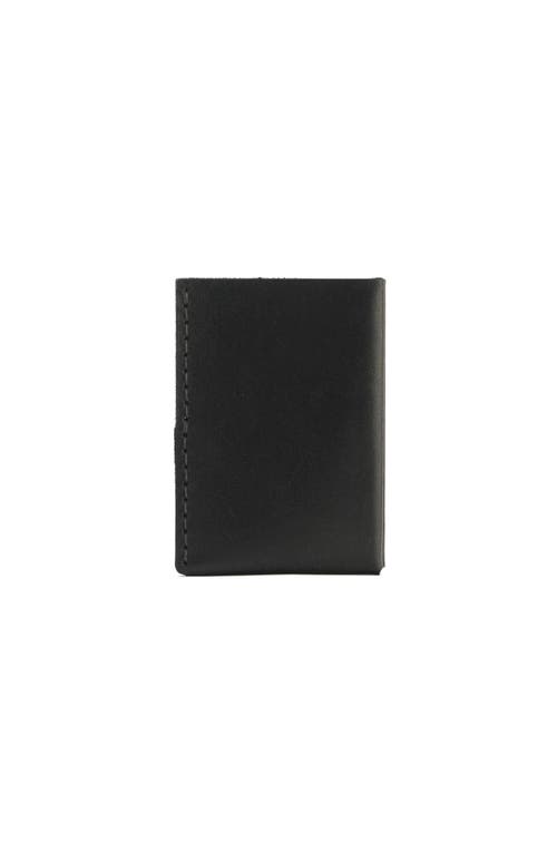 Ezra Arthur Minimalist Card Holder Wallet In Black