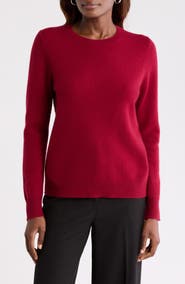 Nordstrom Cashmere Crewneck Sweater