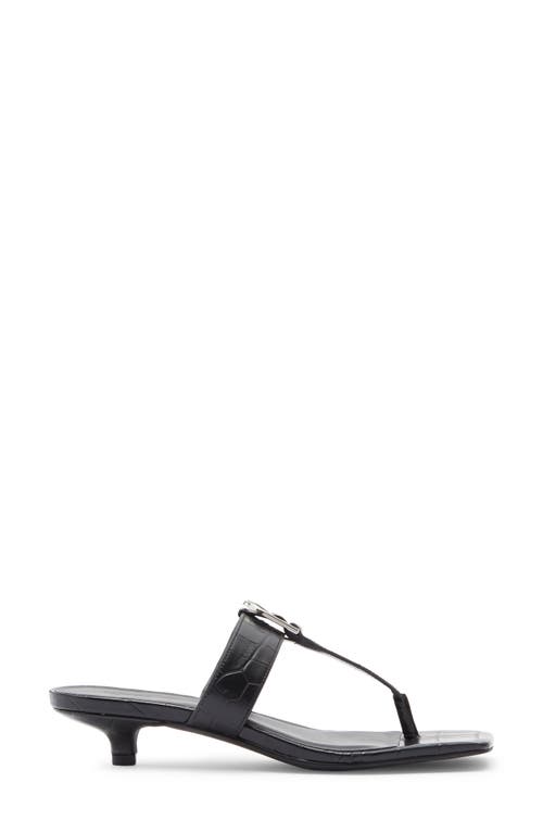 Nordstrom Rack Isabel Kitten Heel Sandal In Black