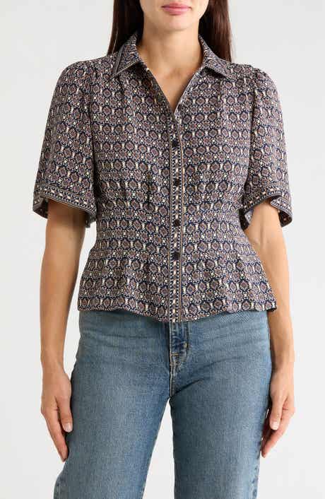 Short Sleeve Button-Up Shirt