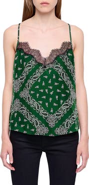 Zadig & Voltaire Cespa Silk Bandana Camisole