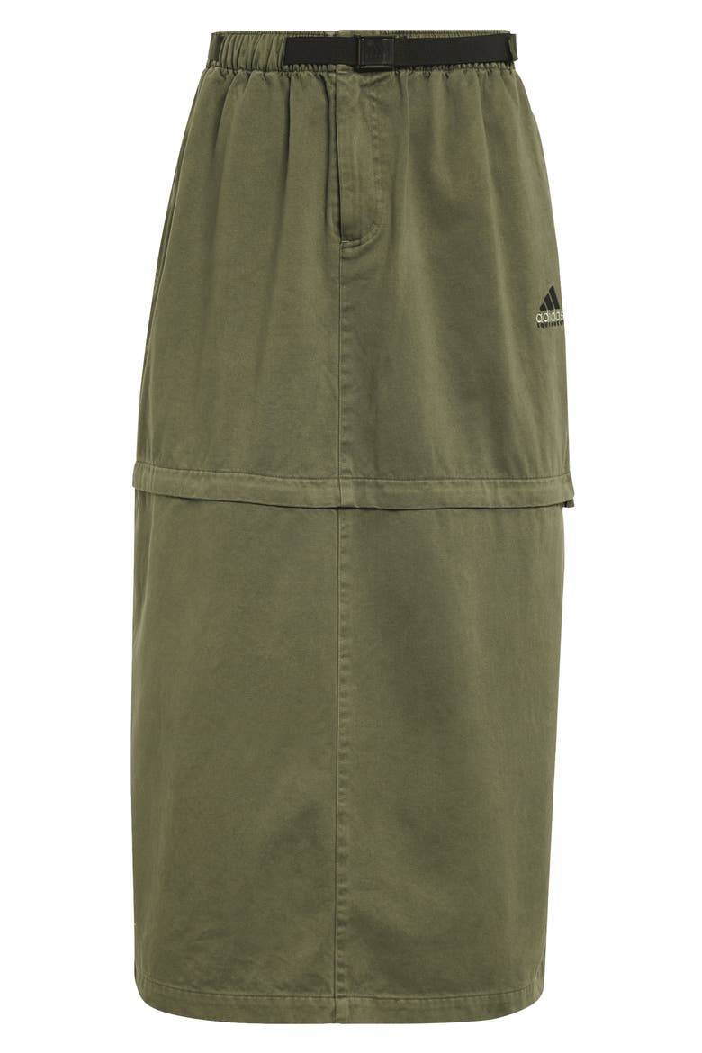 EQT Convertible Skirt, Alternate, color, OLIVE STRATA/