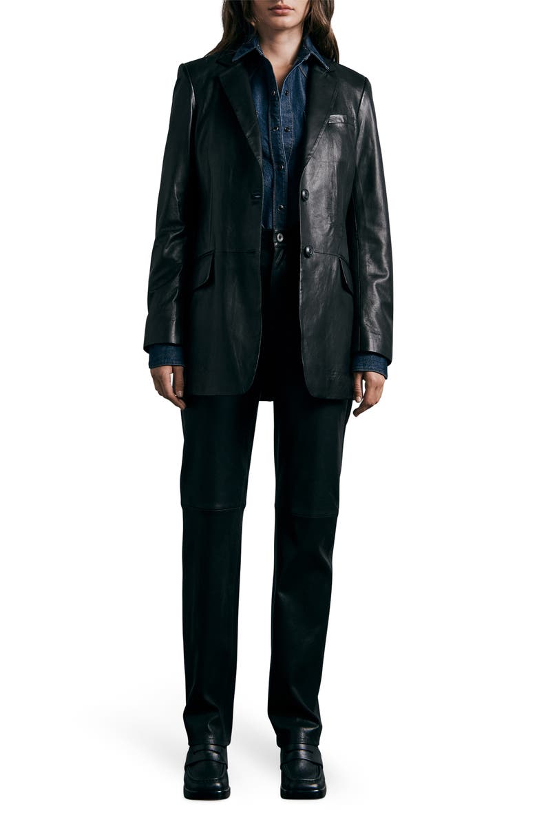 rag & bone ICONS Wyatt Western Denim Shirt, Alternate, color,