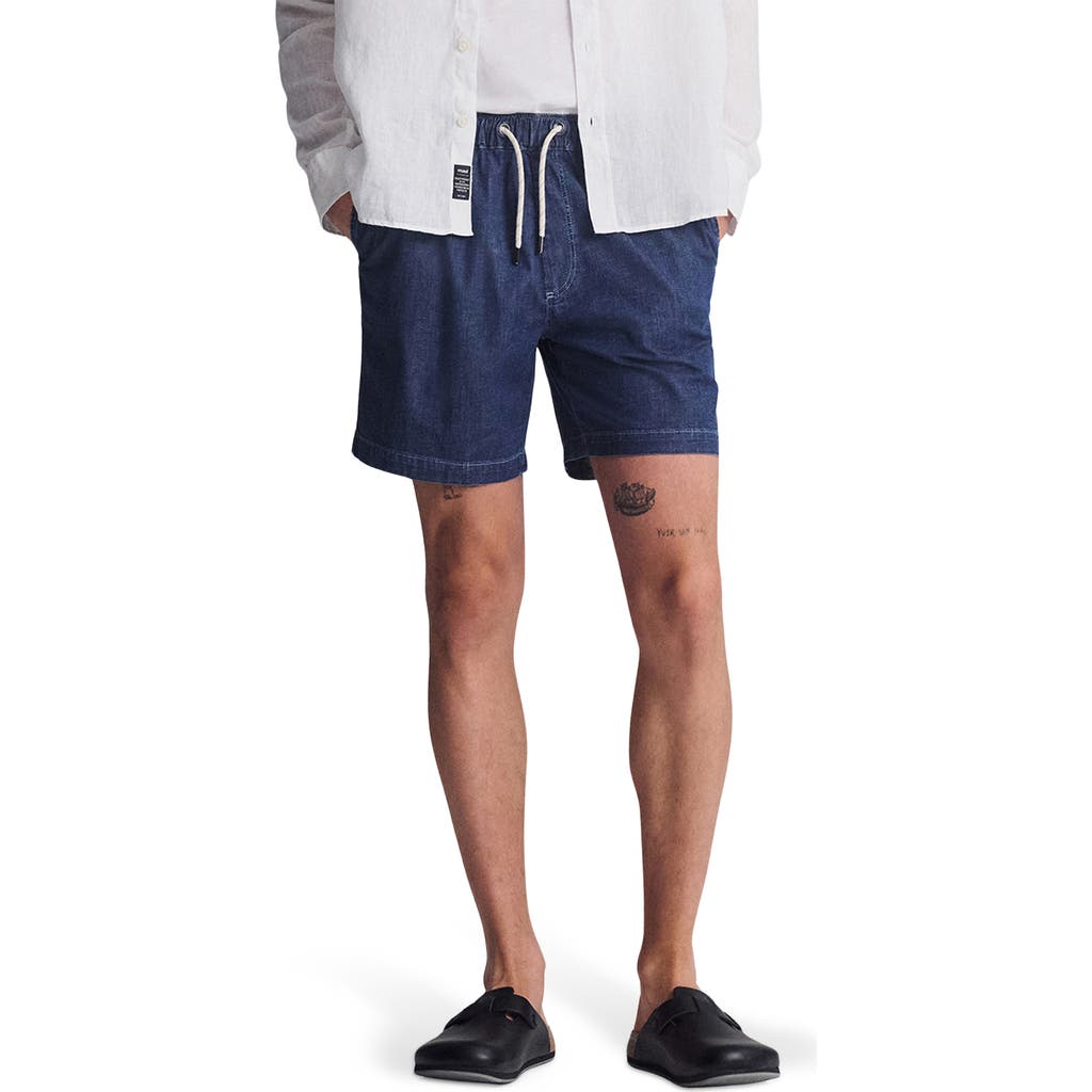 Mavi Jeans Clint Drawstring Chambray Shorts