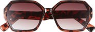 Vince Camuto 58mm Gradient Geometric Sunglasses