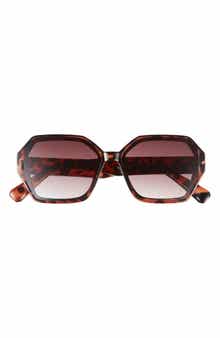 Vince Camuto 58mm Gradient Geometric Sunglasses