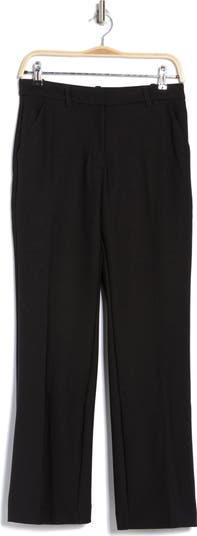 Stretch Crepe Bootcut Pants