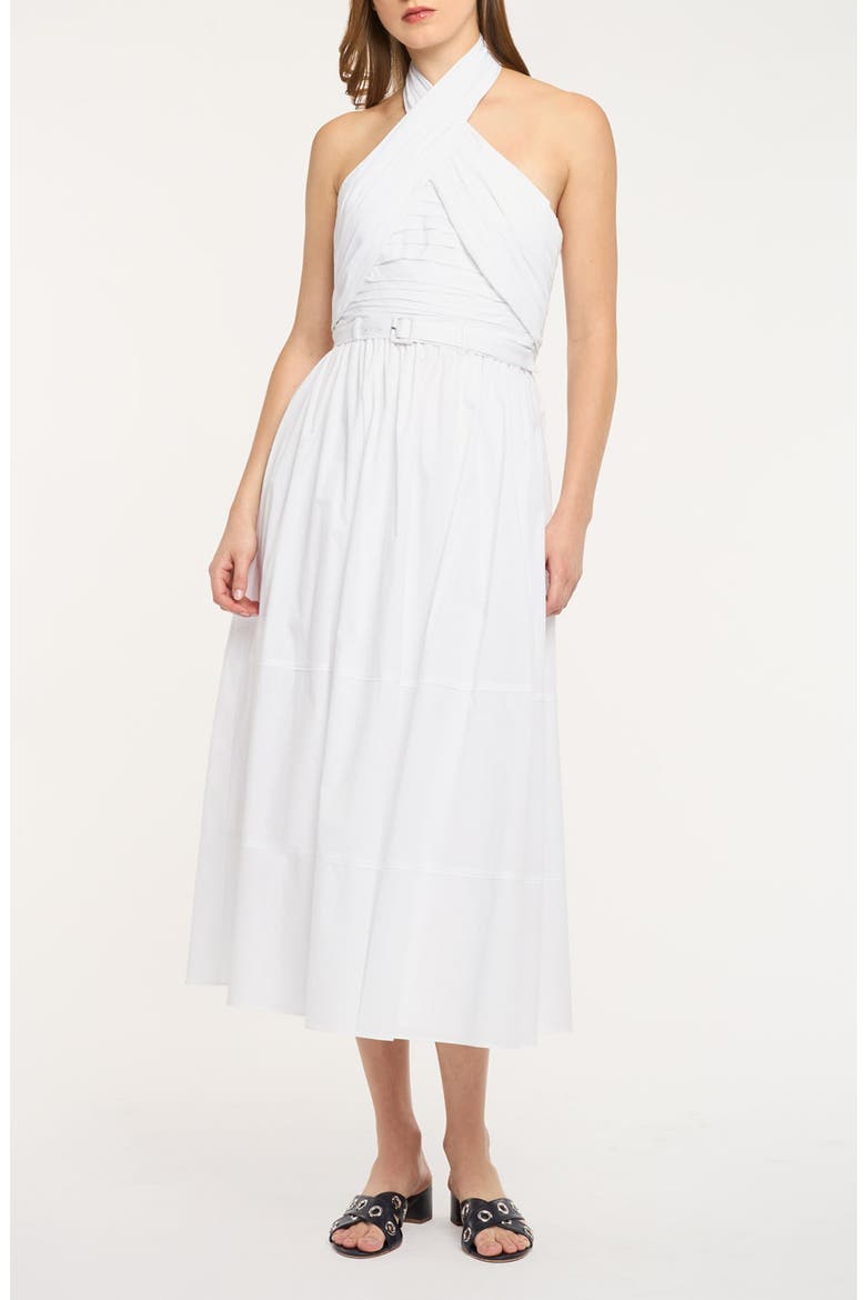 Marcie Halter Dress, Main, color, WHITE