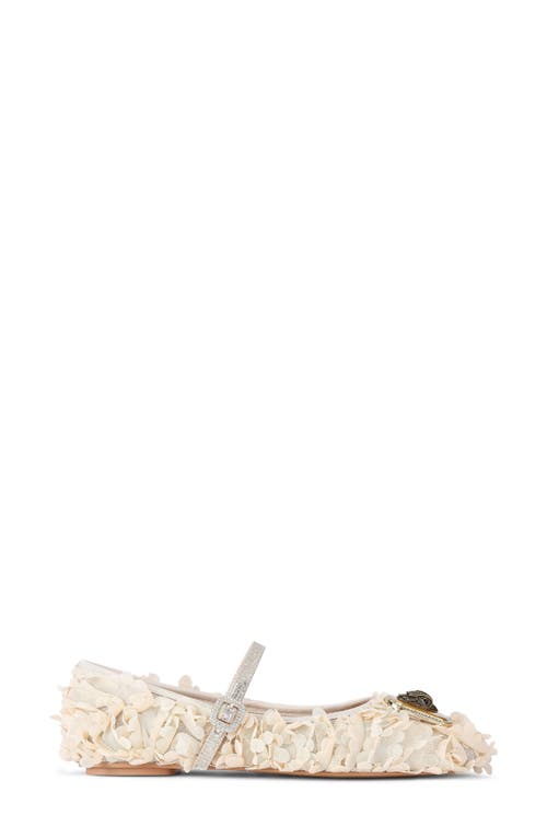 Kurt Geiger London Pimlico Mary Jane Ballet Flat In Neutral