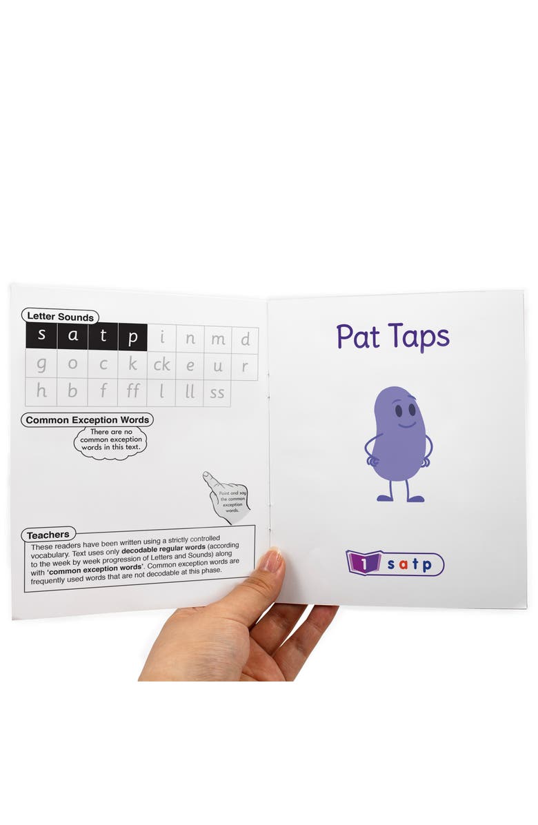 Junior Learning Decodable Readers The Pods Phase 2 Letter Sounds, Alternate, color, 