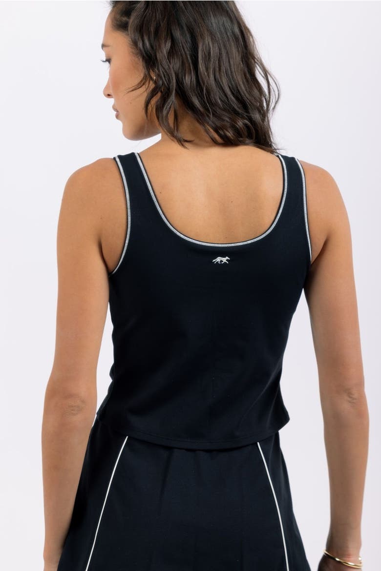 Madelyn Sport Tank, Alternate, color, Black