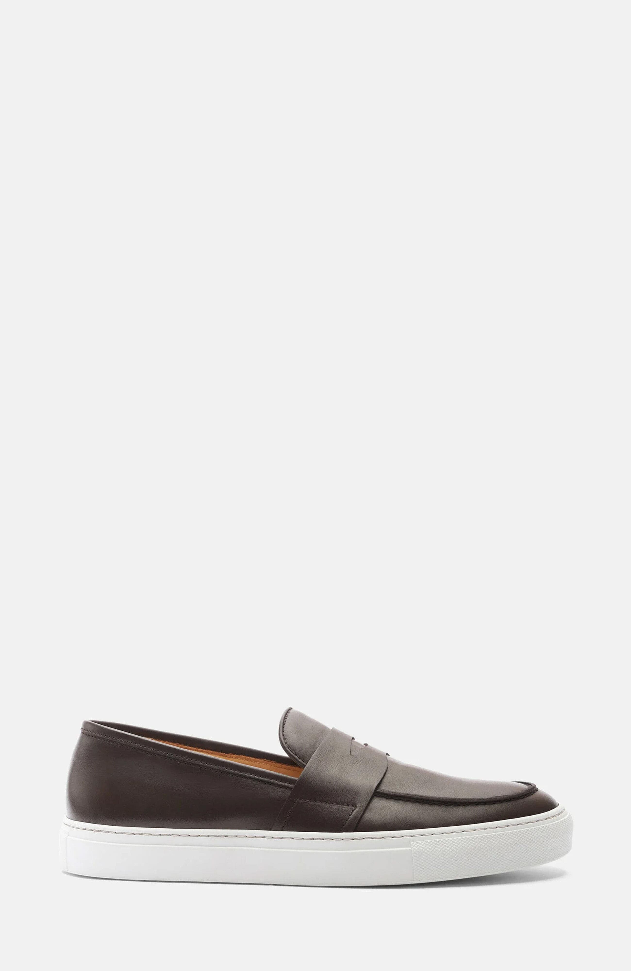 Alberto Sneakers, Alternate, color, Brown - Calf
