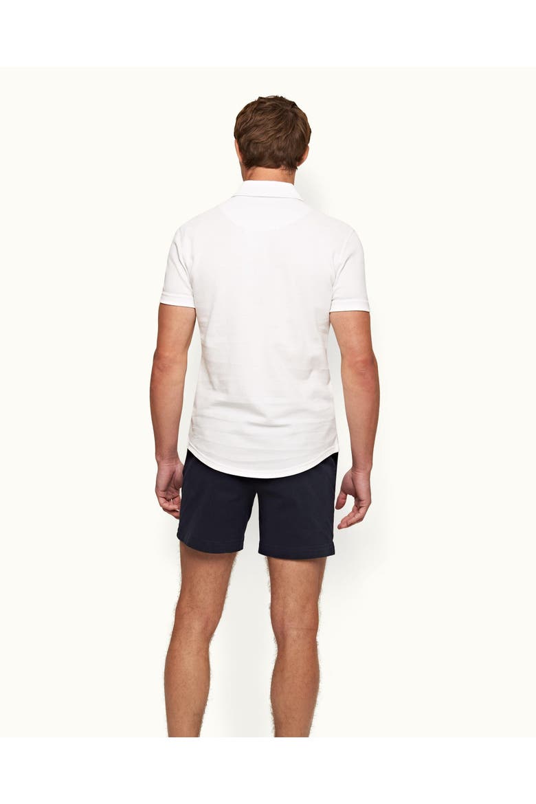 Sebastian Pique Tailored Fit Pique Polo Shirt, Alternate, color, White