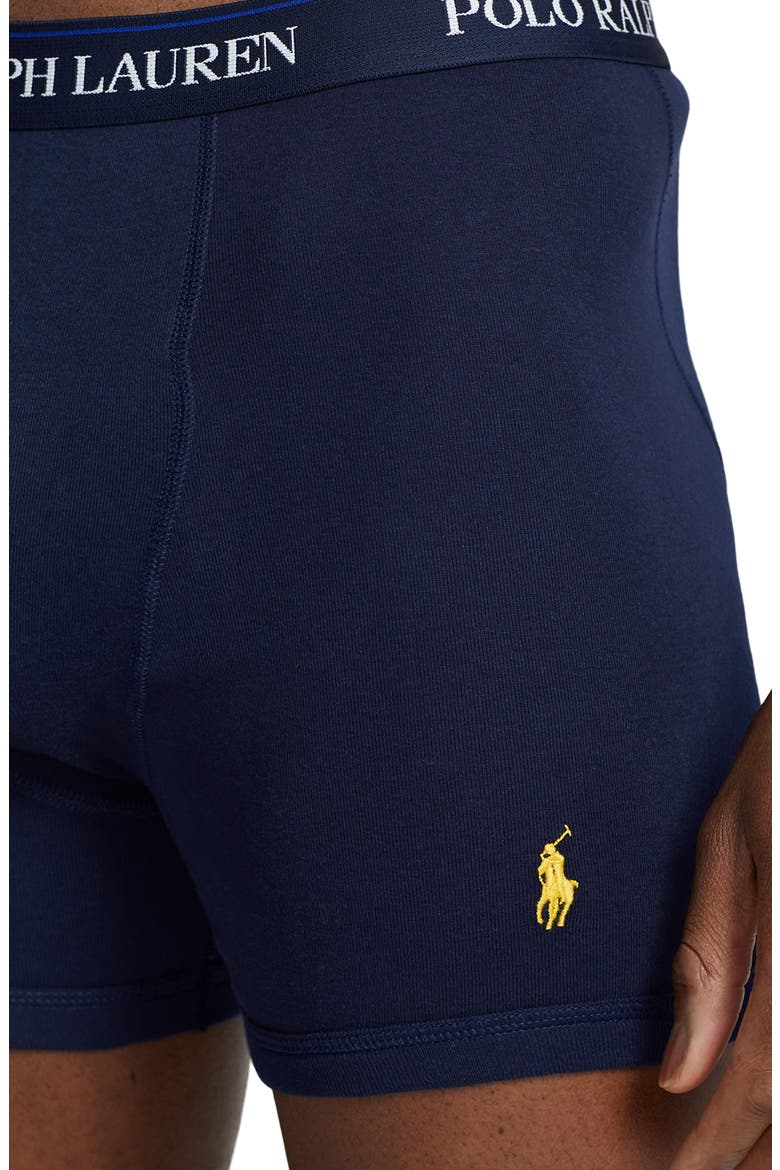 Assorted 3-Pack Cotton Boxer Briefs, Alternate, color, NAVY YELLOW ROYAL