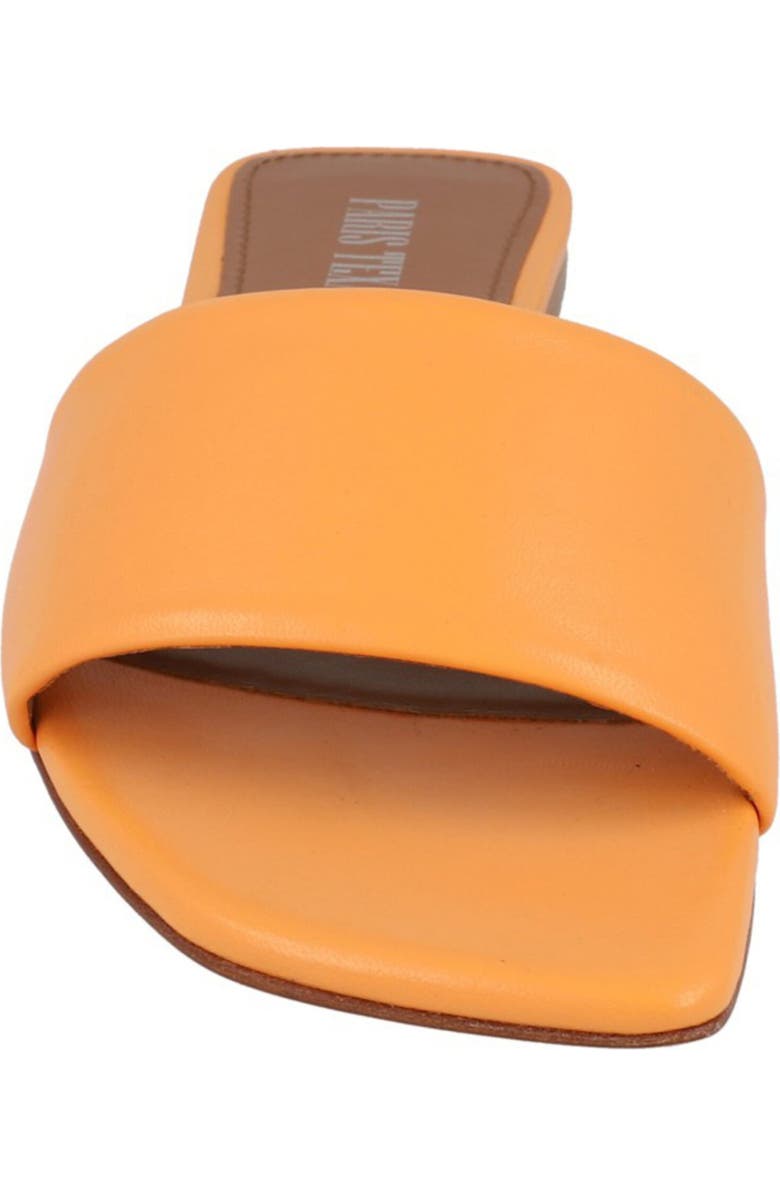 Paris Texas Sanremo Slide Sandal, Alternate, color, Orange