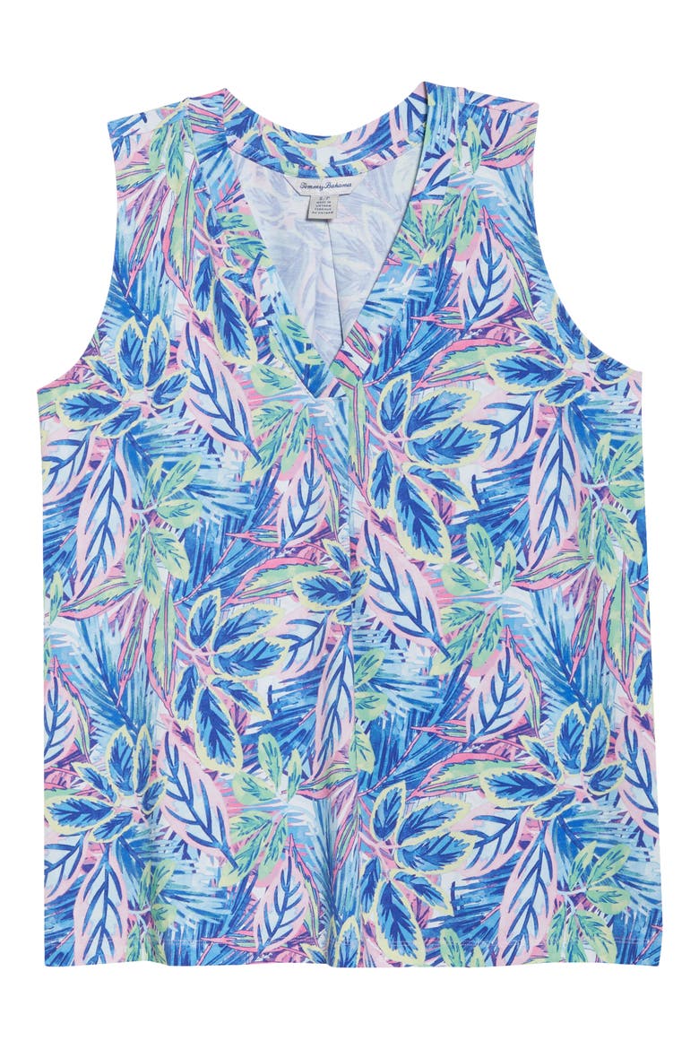 Kauai Frond Grove Tank, Alternate, color, CYBER LIGHT