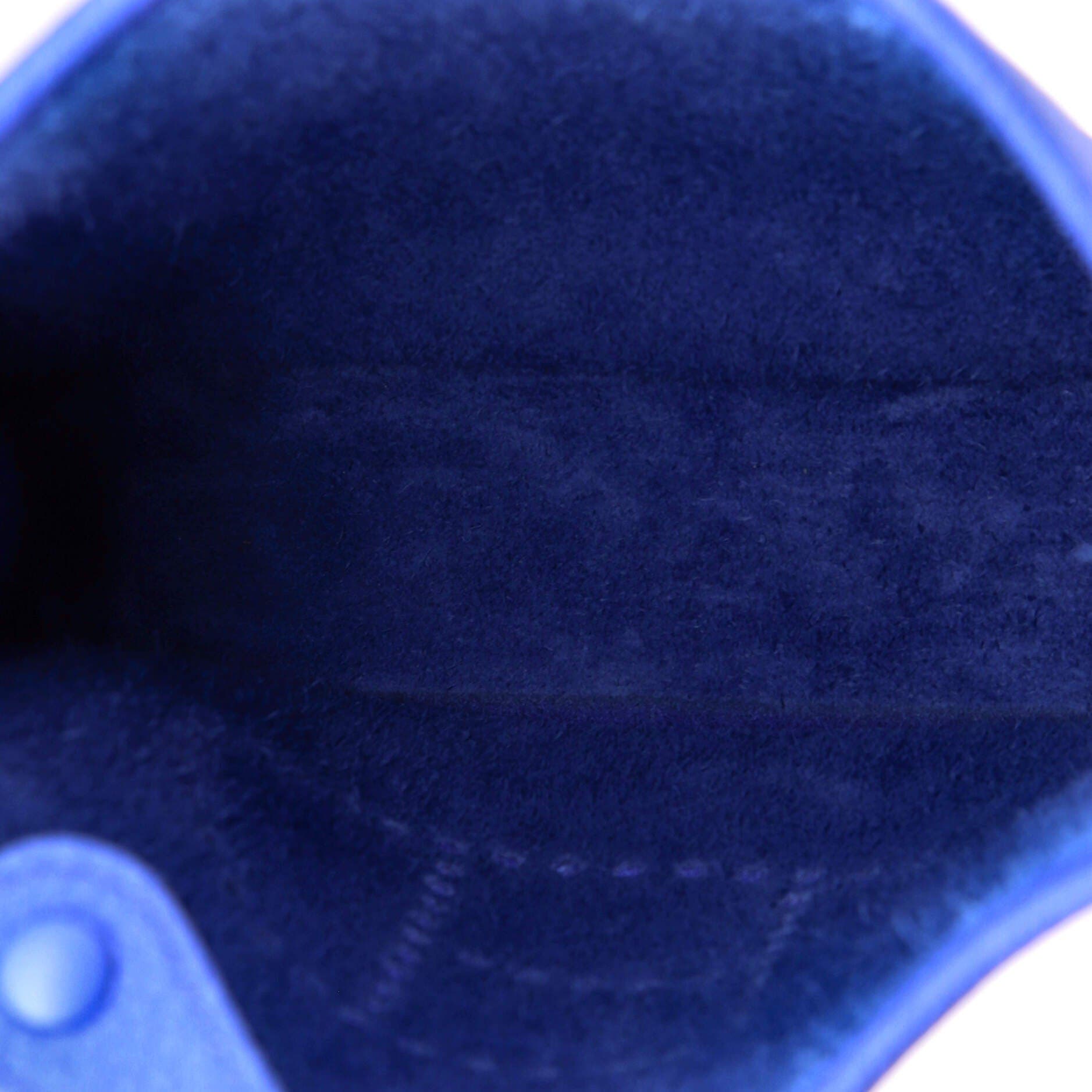 Pre-Owned Hermes Evelyne Bag Gen III Clemence TPM, Alternate, color, Bleu France