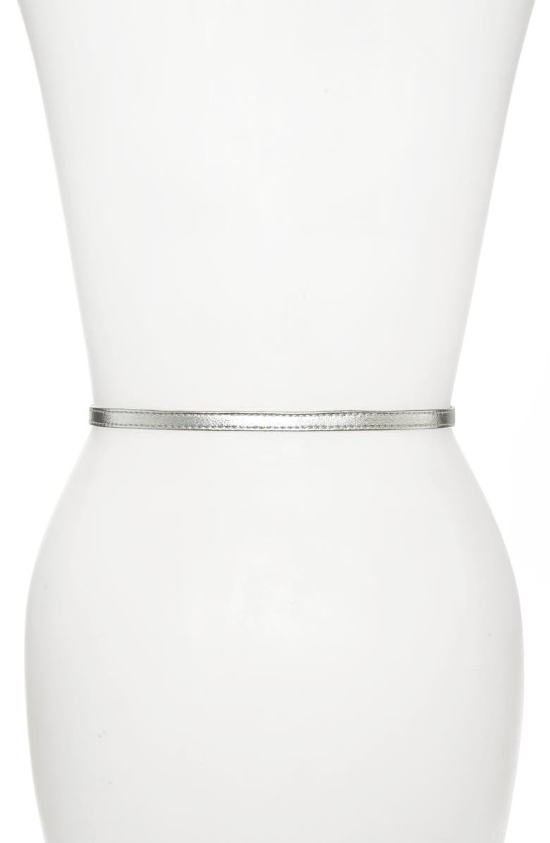 Raina 'Lillian' Belt, Alternate, color, Silver