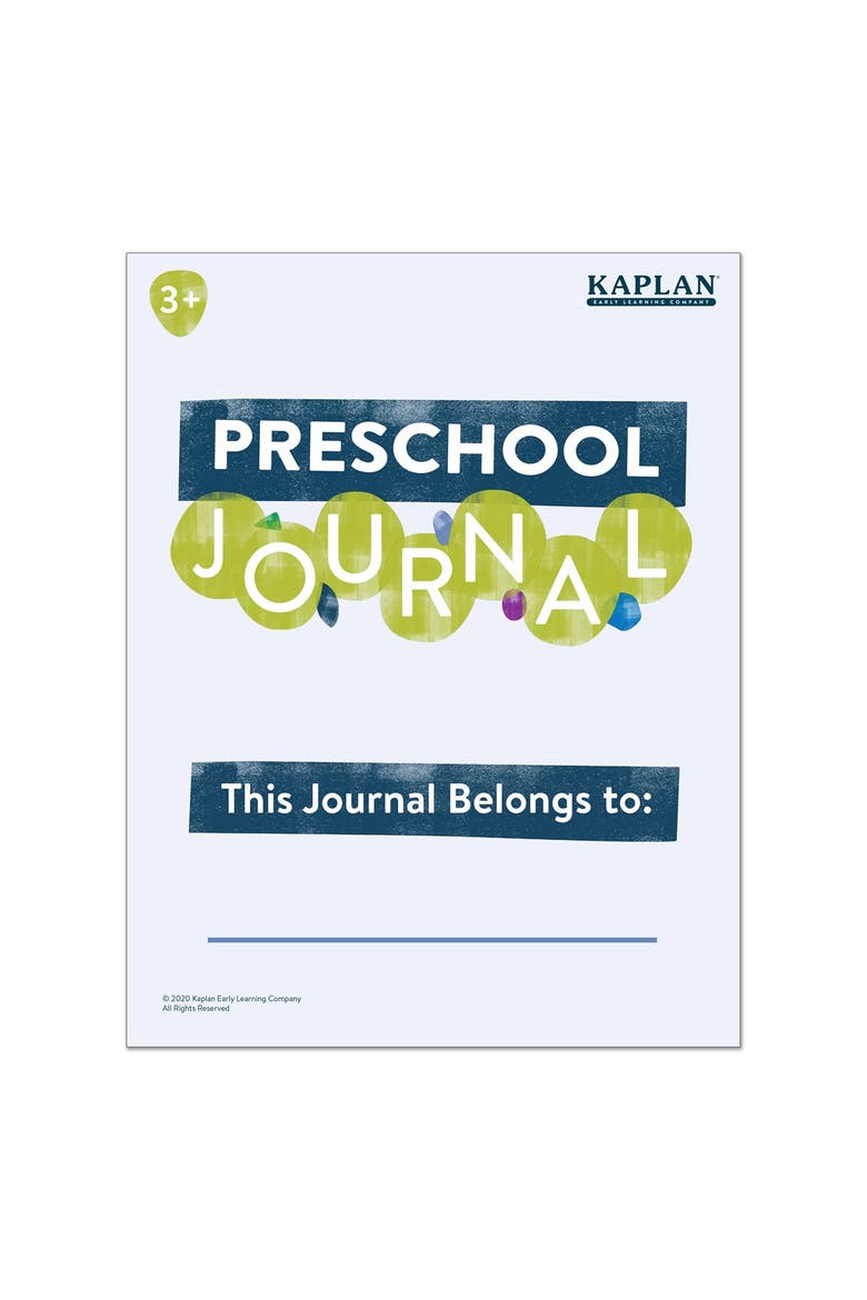 Preschool Journals - Set of 10, Alternate, color, White