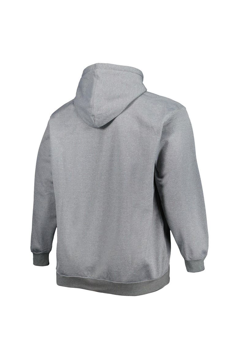 Men's Profile Ash San Diego Padres Big & Tall Pullover Hoodie, Alternate, color, Ash