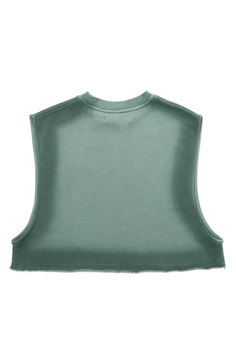 HONOR THE GIFT Spray Crop Muscle Top, Alternate, color, Green